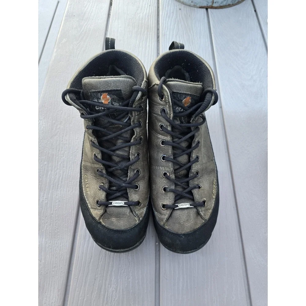 Crispi Monaco GTX Hiking Boots Mens US 9 EU 42 Leather Gore-Tex Tan/Hazelnut
